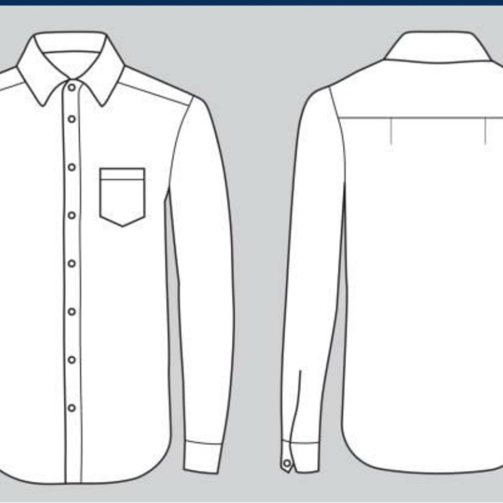 Classic White Men's Casual Button Down Shirt